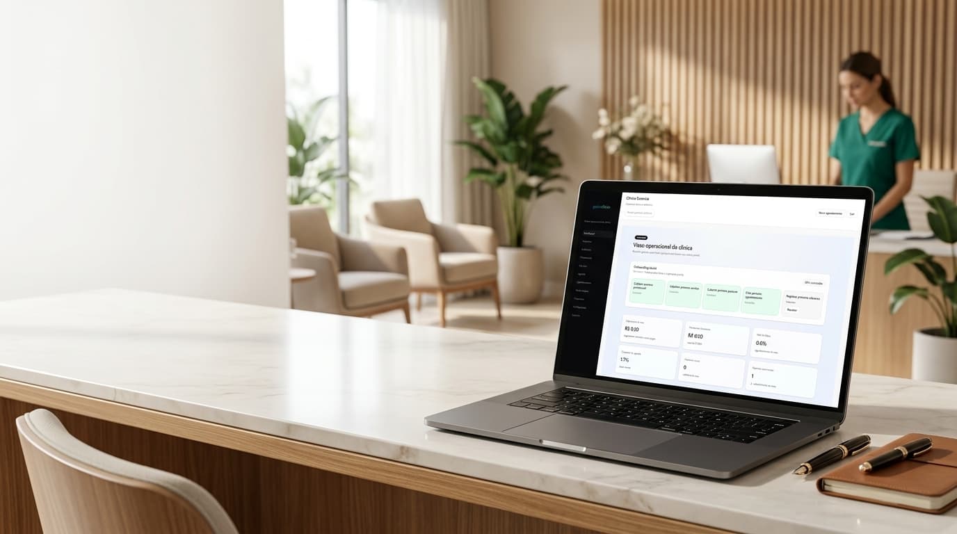 Dashboard completo do PainelFisio